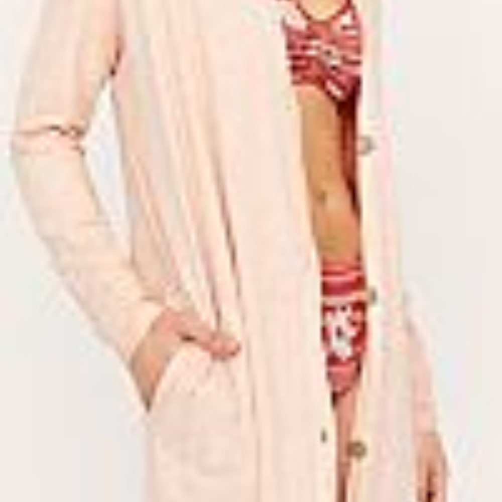 Free People Out and About Cardi- Seashell